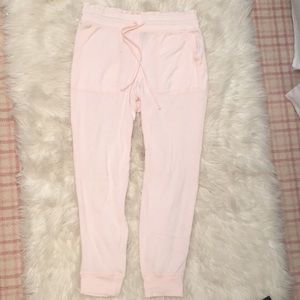 Aerie plush pink joggers